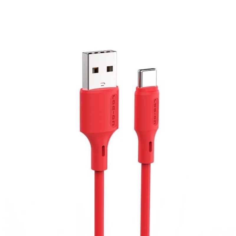 Kabel LOG ON 1M Type C / IOS / LIGHTING Kabel Data LOG-ON LO-CB28 2.1A Fast charging / USB-C (1PCS)