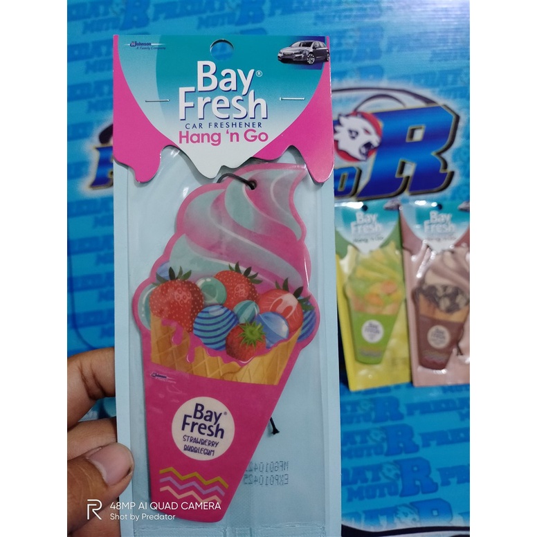 BAYFRESH HANG N GO PENGHARUM PARFUM MOBIL TINGGAL GANTUNG WANGINYA SEGERRRRR