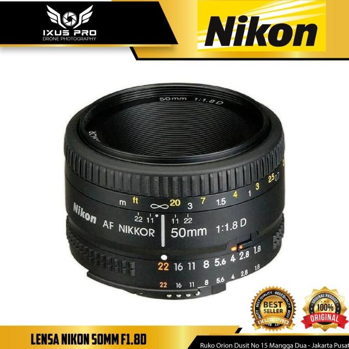 Lensa Nikon AF NIKKOR 50mm f/1.8D