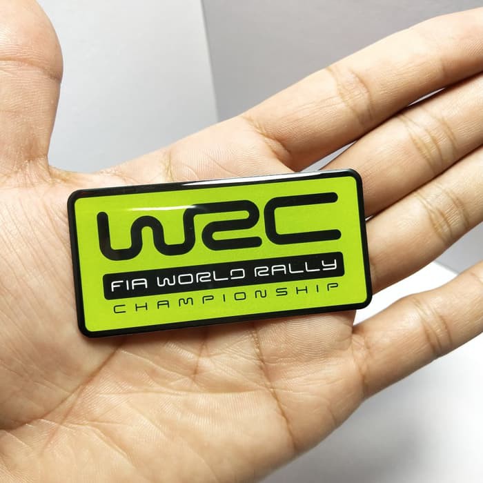 

stiker wrc hijau