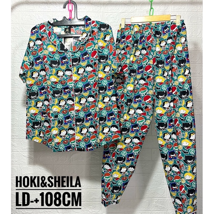 Hoki & Sheila CP Size Standar Baju Tidur Hoki & Sheila Celana Panjang