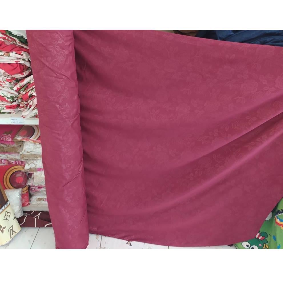 Po6> Kain KATUN DISPERSE MIKROTEX SPREI POLOS EMBOS METERAN LEBAR 240(rekomended)hW8>