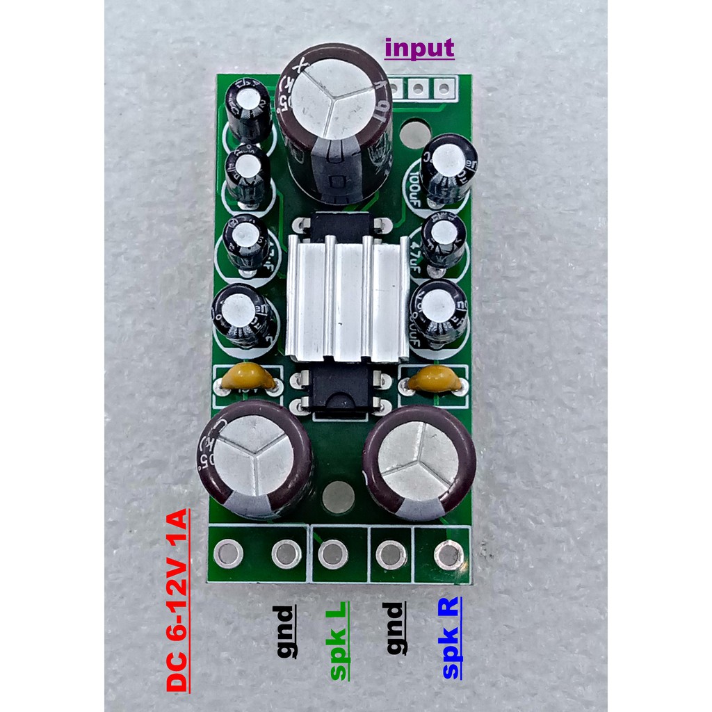 Modul TEA2025b Stereo 3 watt Power Amplifier