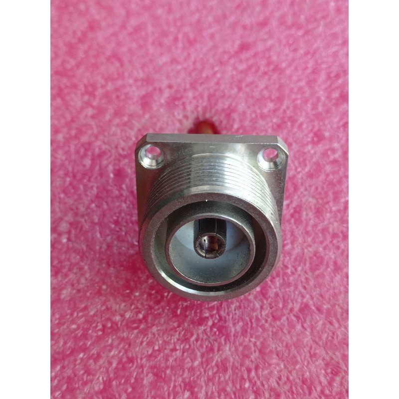 Connector din female chasis body konektor konektor rf din untuk box