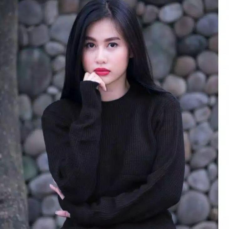 ➦ ROUNDHAND SWEATER RAJUT WANITA SECKER ➲