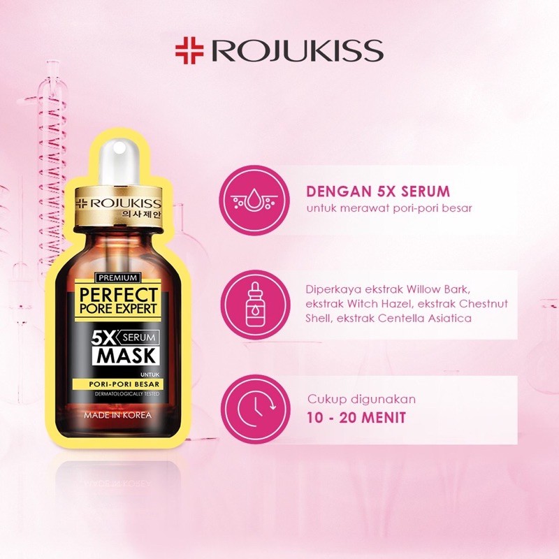 Rojukiss Pore Expert 5x Serum Sheet Mask