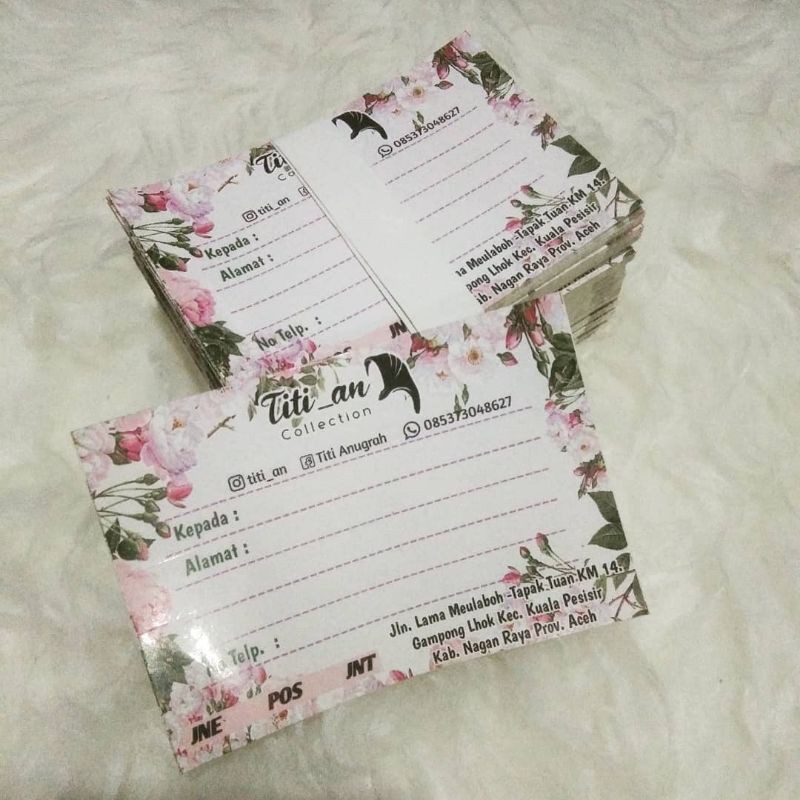 

Shipping Stiker / Stiker Alamat 10x7 cm isi 168-180 pcs