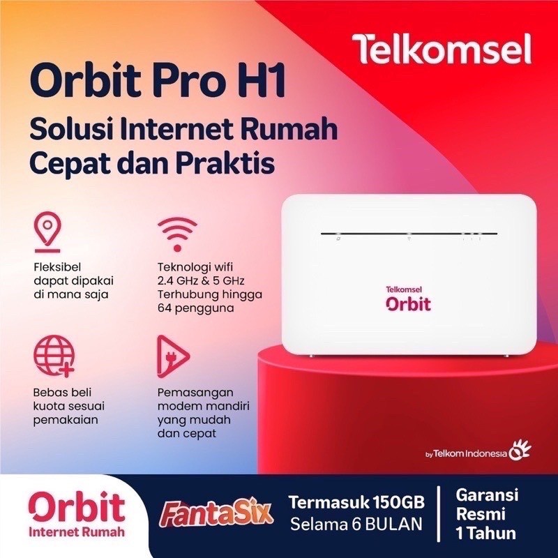 MODEM HUAWEI B535-933 ORBIT PRO H1 + 150GB