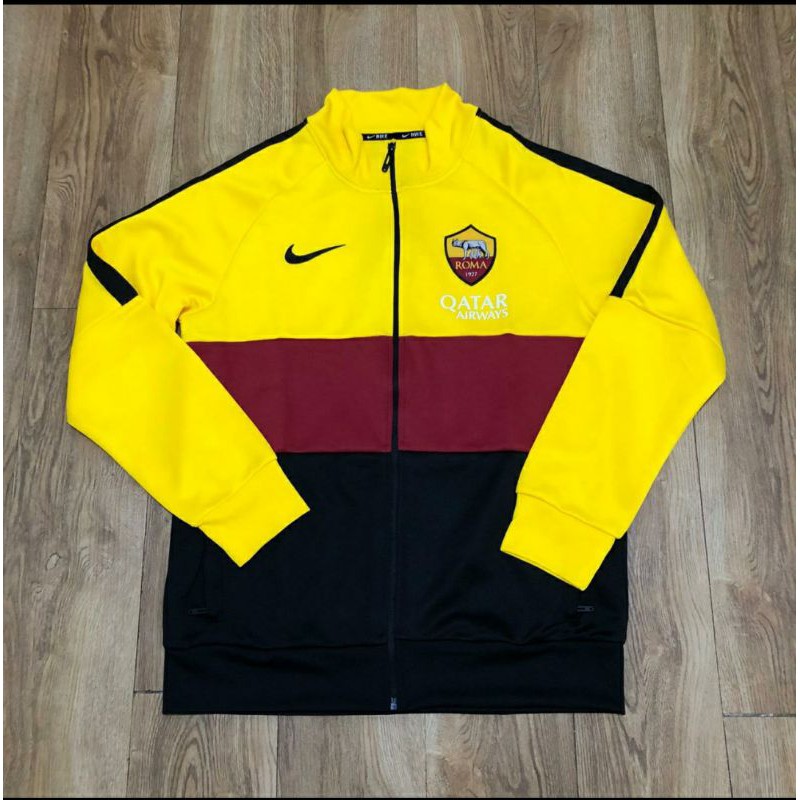 JAKET ATHEM AS ROMA//SWEATER AS ROMA//JAKET OLAHRAGA