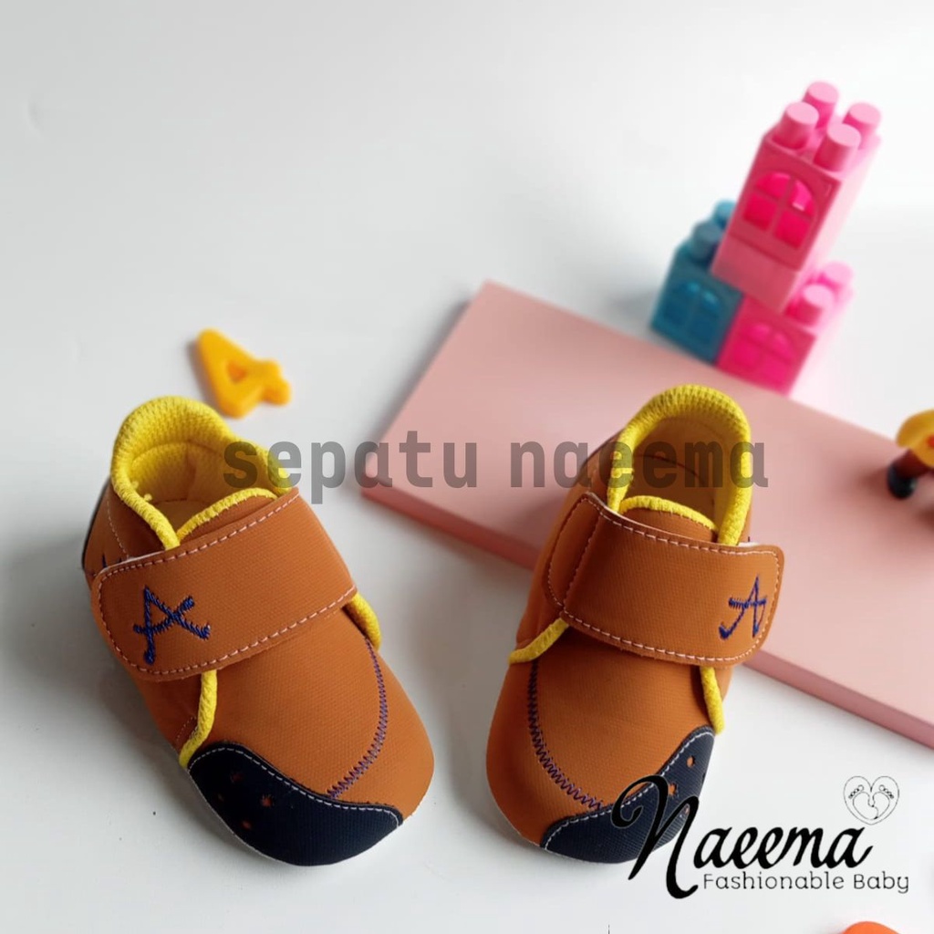 Sepatu prewalker bayi laki laki perempuan Casual A usia 0-12 bulan sepatu bayi anti slip terbaru