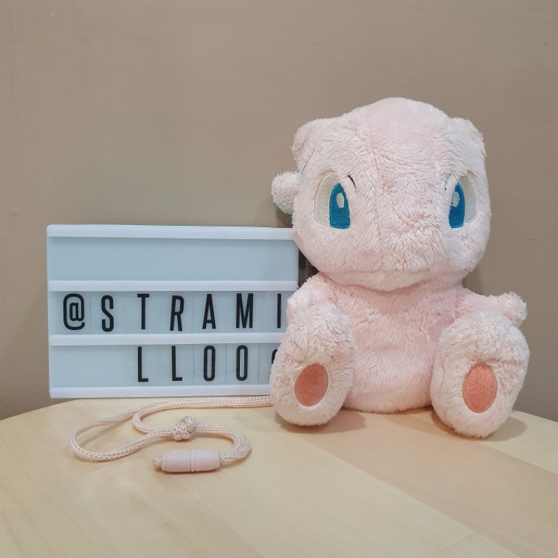 BONEKA DOMPET TAS POKEMON MEW ORIGINAL BANPRESTO