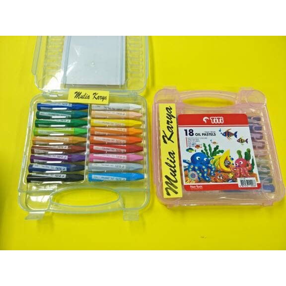 

Gilaa!!! Crayon / Krayon Titi 18 Warna Oil Pastel Murah