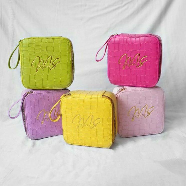 MS GLOW BOX KOSMETIK I BOX PERSEGI MS GLOW BOX MS GLOW  BOX COSMETIC BOX MAKE UP TERMURAH / BOX KACA