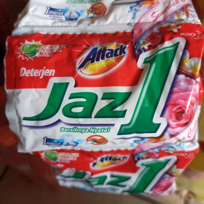 Jaz 1 Jaz1 Attack Deterjen 50 Gram