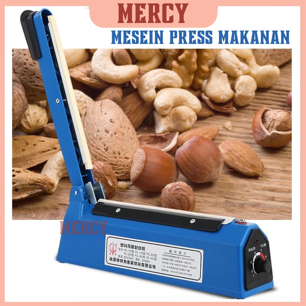 Mesin Sealer plastik Tangan / Mesin Sealer Tangan/ Mesin Press Makanan 200 dan 300 mm