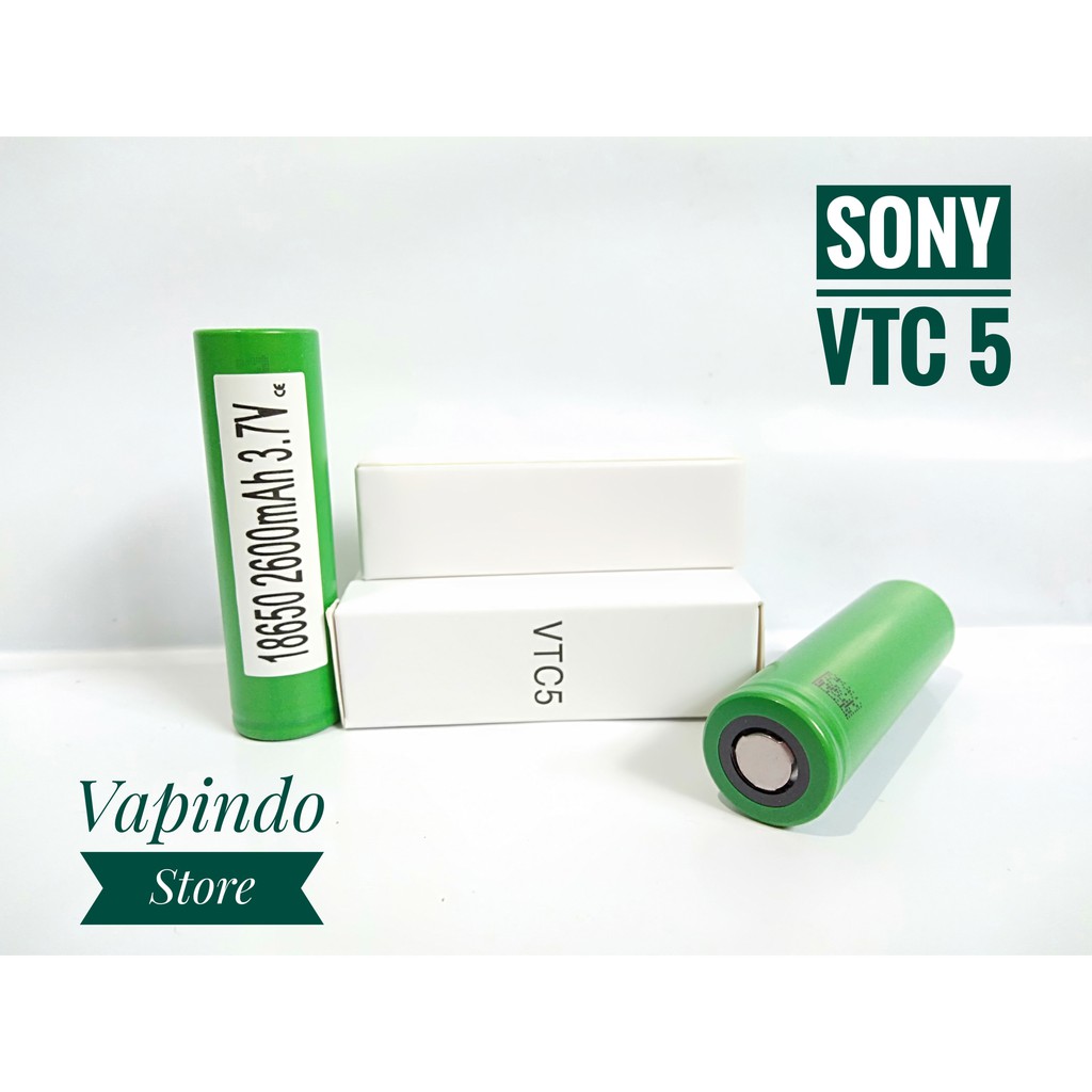 Battery / Baterai / Batere Sony VTC 5 18650 2600 MaH 30A IMR Authentic