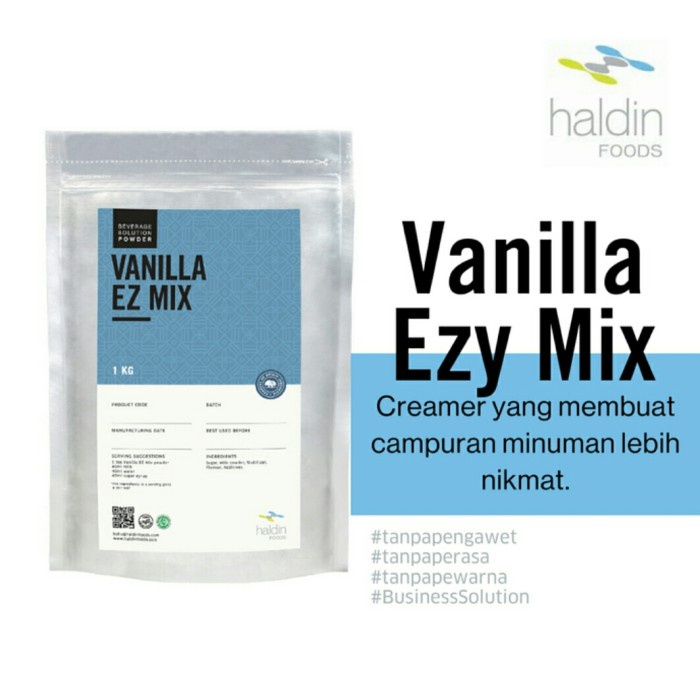 

Krimer- Vanilla Ezy Mix Creamer Haldin Foods 1 Kg -Krimer.