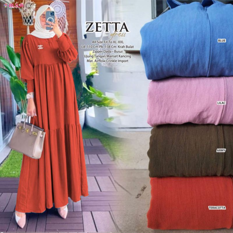 ZETTA DRESS MAXI LD 110 AIRFLOW IMPORT POLOS BY ALILA