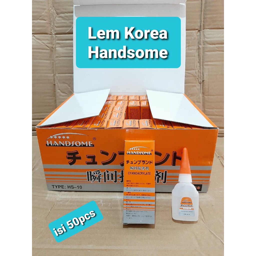 

LEM KOREA HANDSOME LEM SERBAGUNA EPOTEC MURAH!