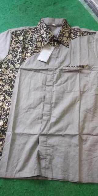 New Arrival Distro Batik Pria Bordir Sogan Hrb026 Batikaf Notoarto Batik Ipnu-ippnu Hem Pria Bel