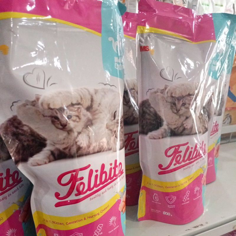 Makanan kucing Felibite kitten &amp; mother 800g