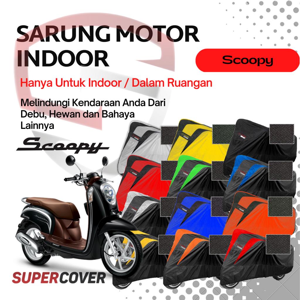 Cover Motor Anti Debu Super Cover Sarung Motor Indoor SuperCover Premium Motor Scoopy All Series Man