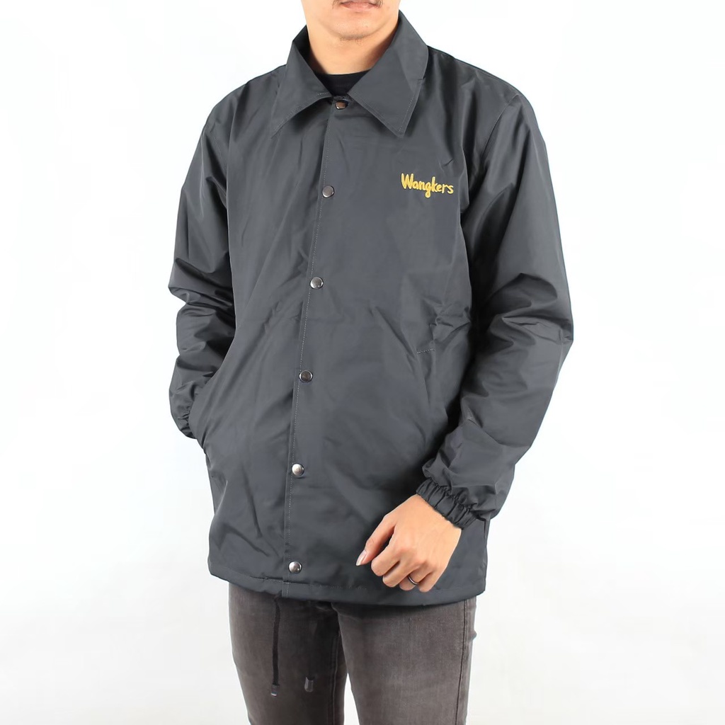 [SIAP KIRIM] JAKET COACH PRIA WANGKERS PREMIUM DISTRO ANTI AIR / JAKET PRIA / JAKET COACH / JAKET WINDBREAKER