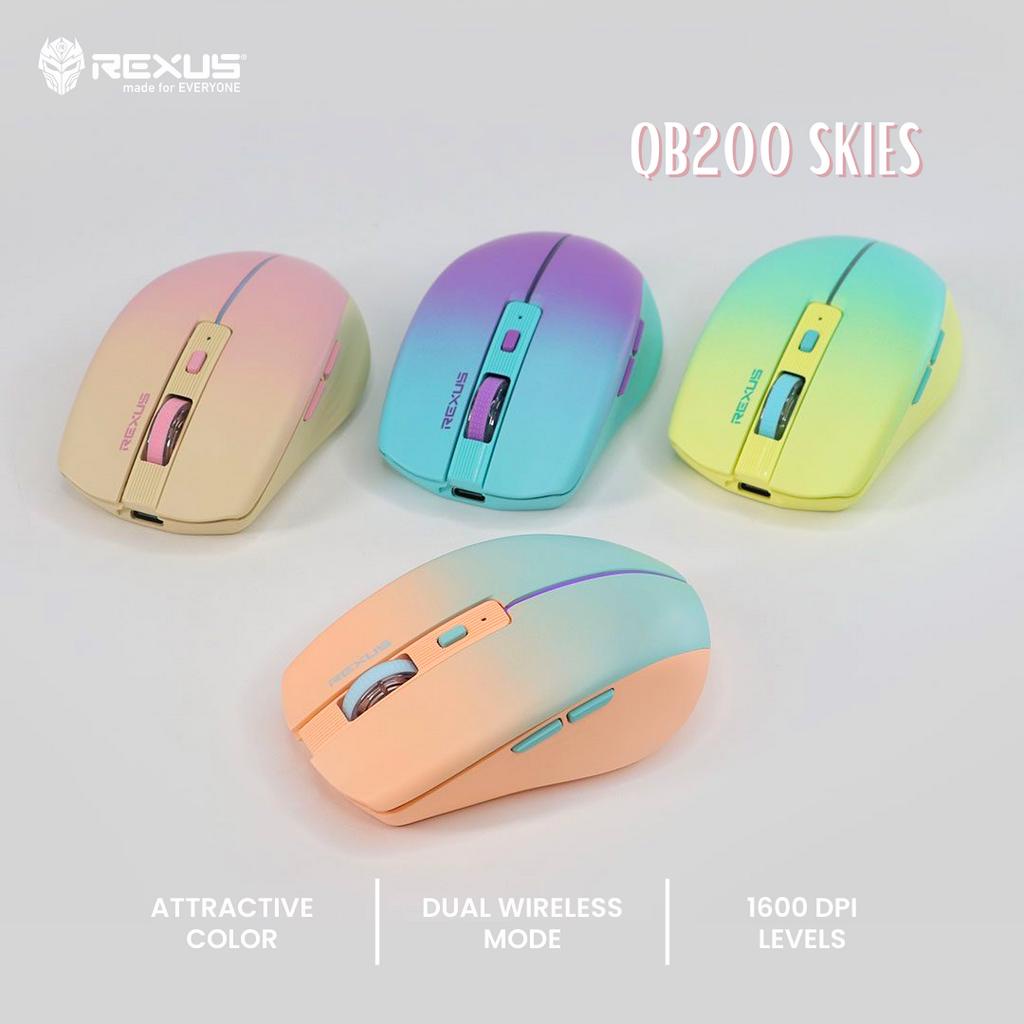 Mouse Rexus Office QB200 Skies Wireless