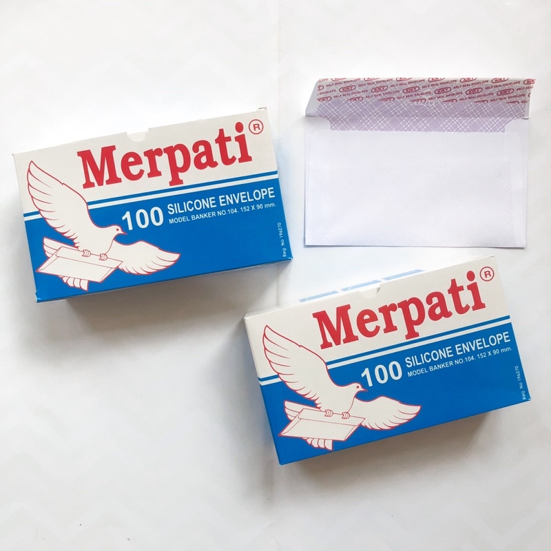 (1 Pack) Amplop Merpati 104 FPS 70 Gram