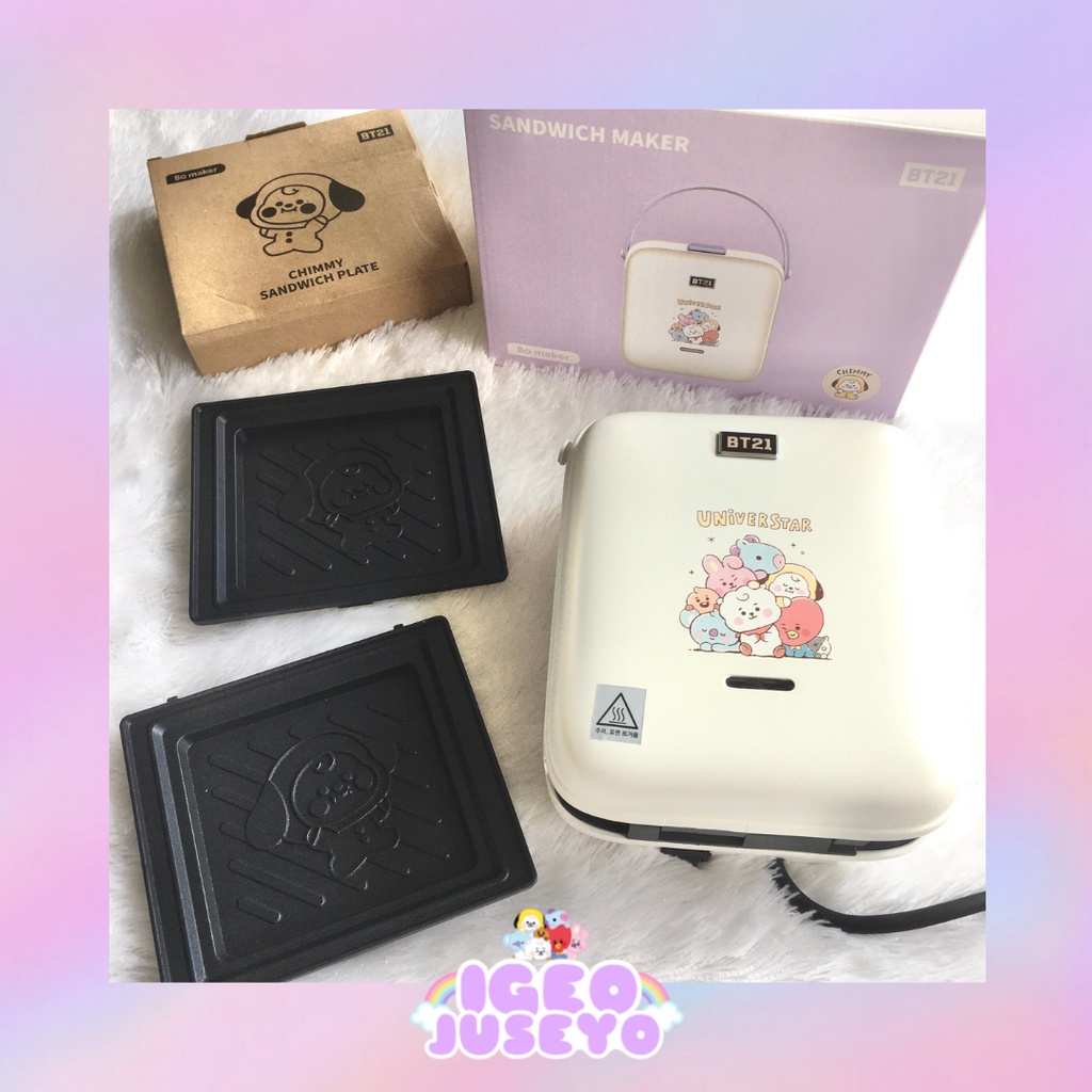 [PO] BT21 Baby Sandwich & Waffle Maker