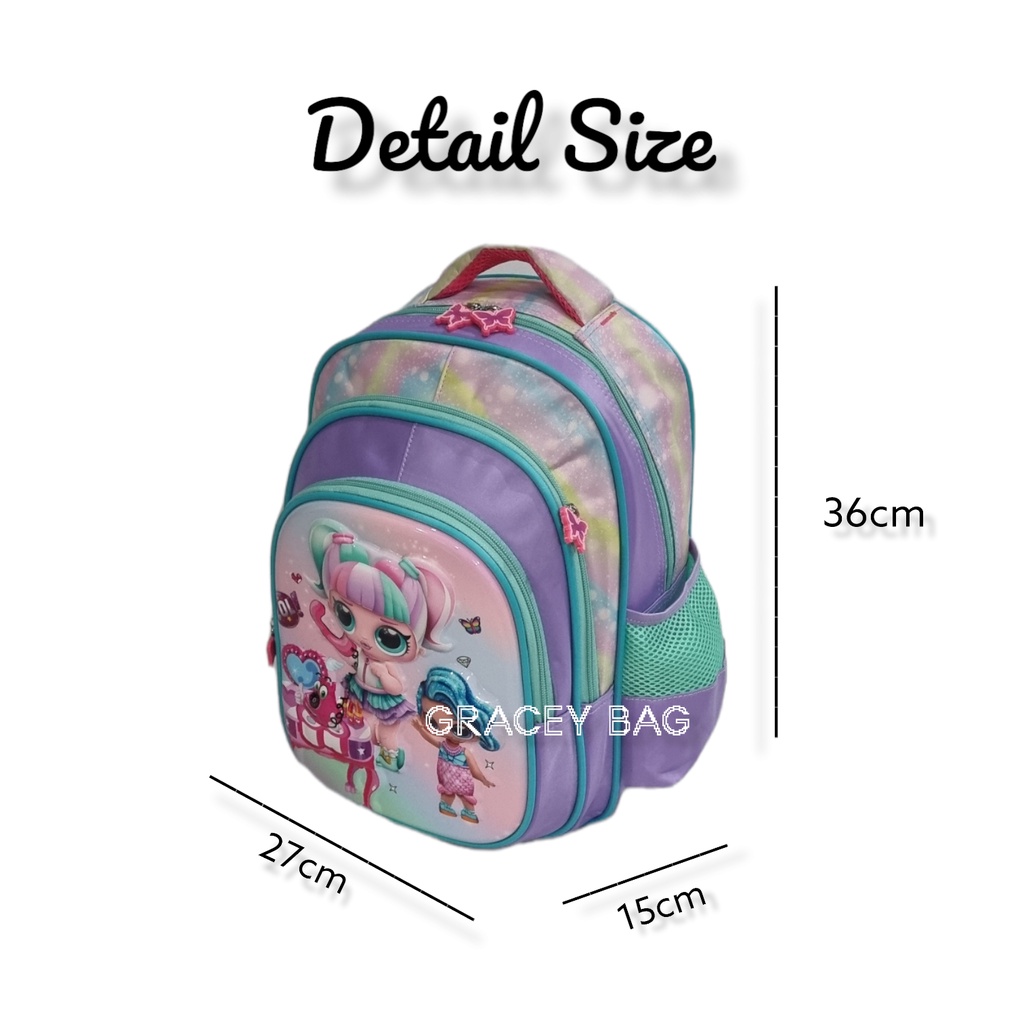 GB-2138 Tas Ransel Anak Embos TK / SD