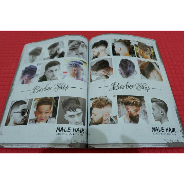 Catalog katalog buku majalah model rambut pria barbershop pangkas rambut