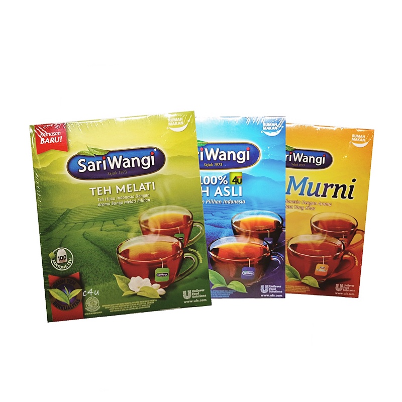 

Sari Wangi - Teh Celup Kemasan Besar - 100 pcs