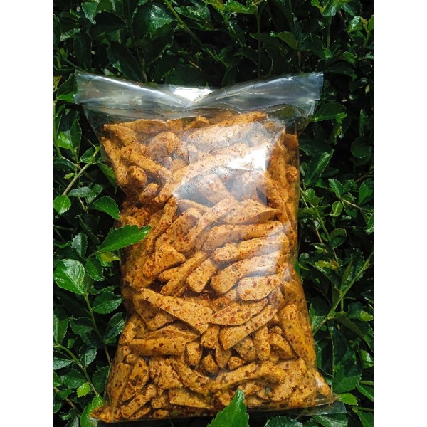 

basreng extra pedas aroma daun jeruk nipis kemasan 250gram