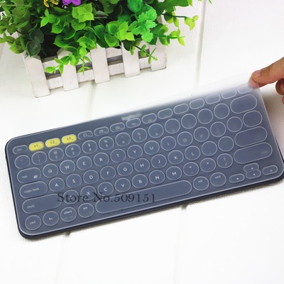 Cover Pelindung Keyboard Wireless Bluetooth Logitech K380 Bahan Silikon Tahan Air