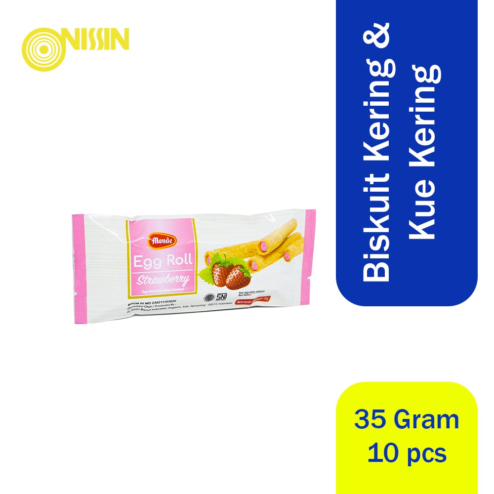 

Egg Roll Strawberry Stick 35 gr