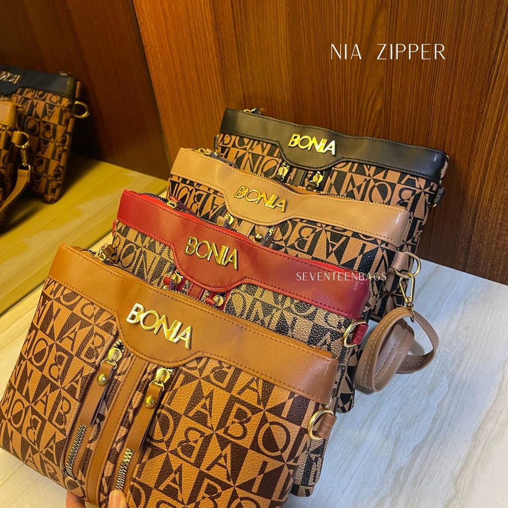 ARCELL - NIA ZIPPER l TAS SELEMPANG WANITA TERMURAH