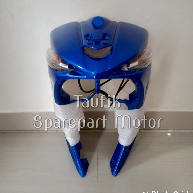 Kap Depan Tameng Vega ZR plus lampu sein