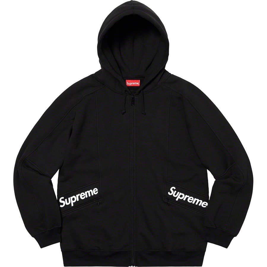 Supreme Color Blocked Jaket Zip Up Hoodie 100% Original