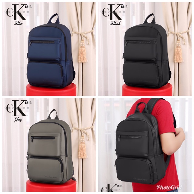 Tas ransel tas punggung pria calvin klein 1813