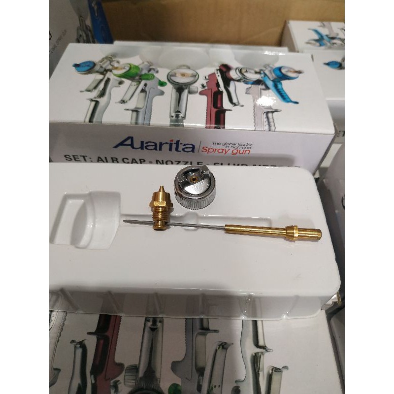 nozzle set spraygun auarita f3