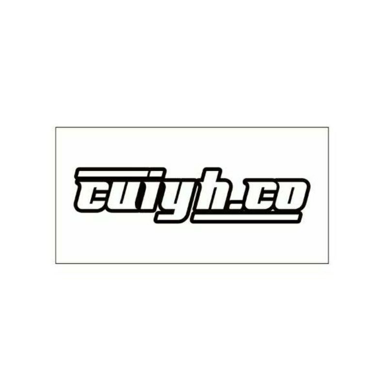 

sticker graptec sablon ukuran 4x10cm 6 pic 30000