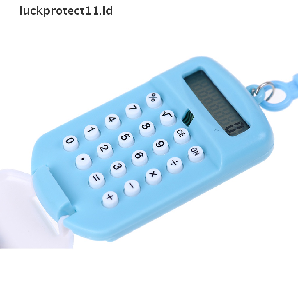 &lt; Luckprotect11. &lt; LuckproteksiId &gt; Kalkulator Saku Portable Dengan Gantungan Kunci