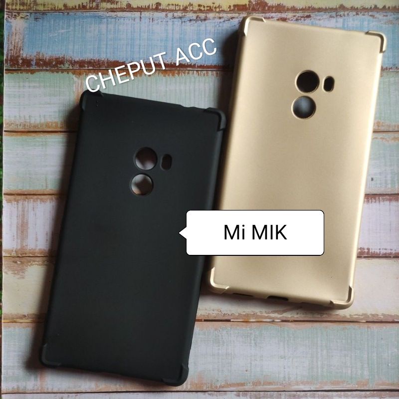 Case Matte Xiaomi Mi Mix 1 Layar 6,4 Inch Casing Atau Kondom Softcase Blackmatte