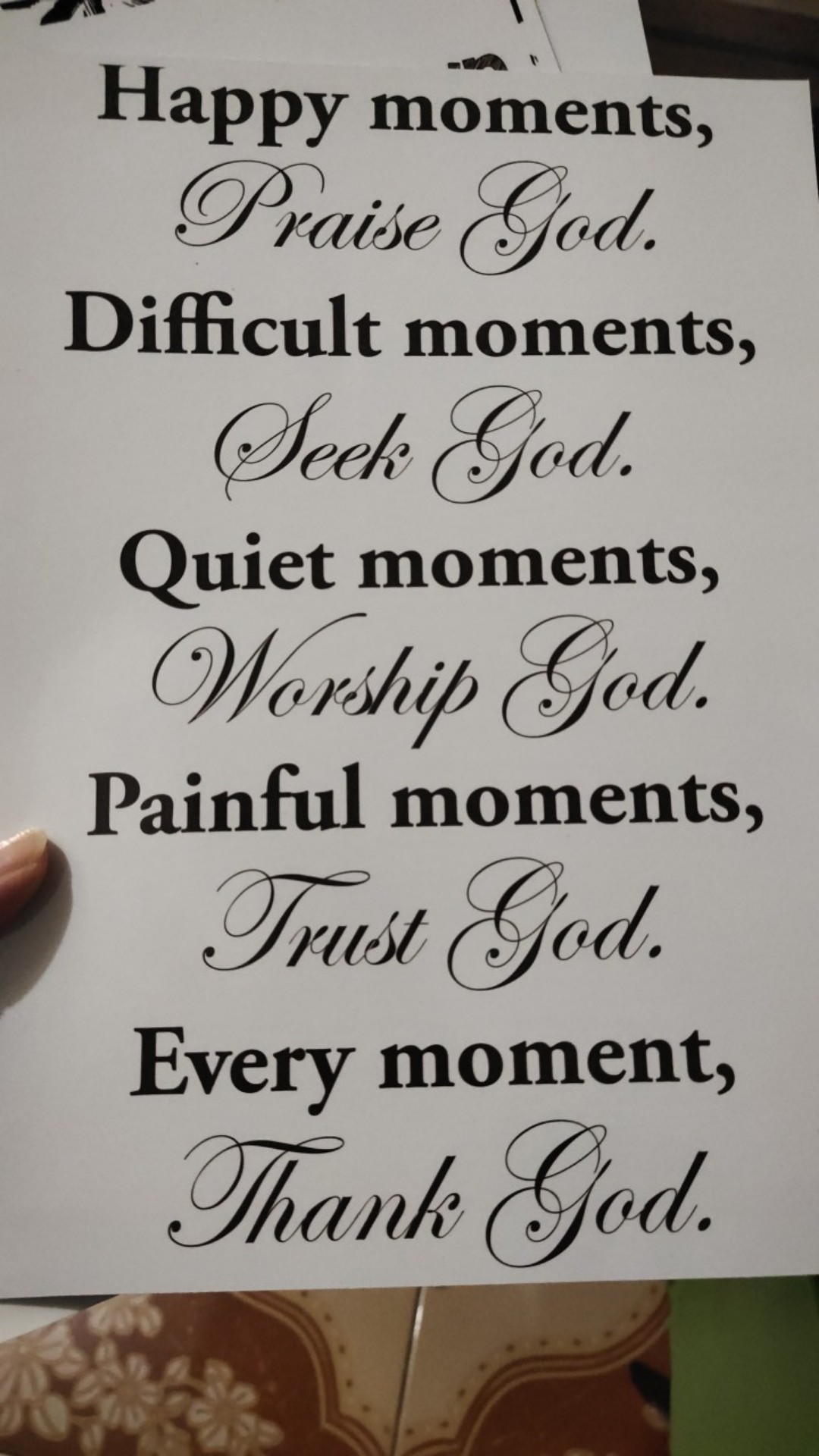 Poster Quotes A4 Having Somewhere Home In This House Frame Happy Moments Kitchen Heart Our First