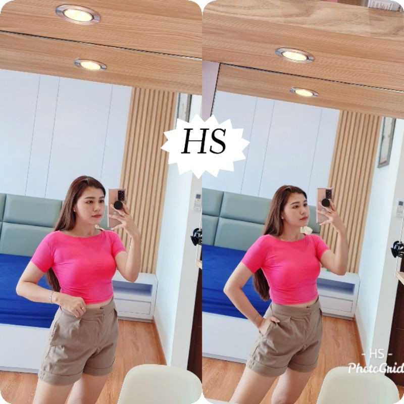 YENNI CROP BASIC PENDEK/CROP BASIC/CROP KOREA PENDEK/CROP TOP