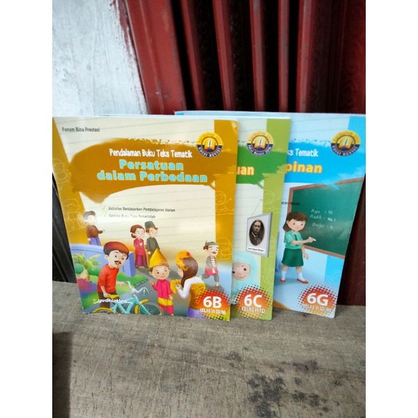 PENDALAMAN BUKU TEKS TEMATIK KELAS 6 SD YUDHISTIRA