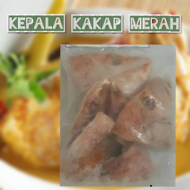 Kepala Kakap Merah besar
