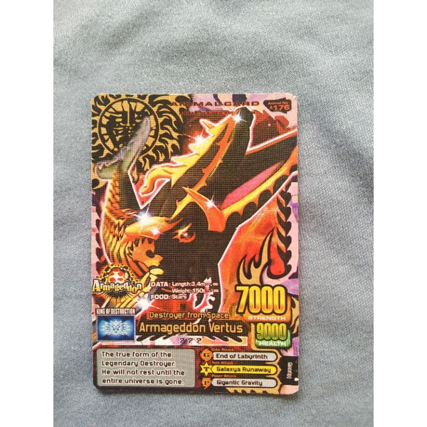 Cards Armageddon Vertus Animal Kaiser