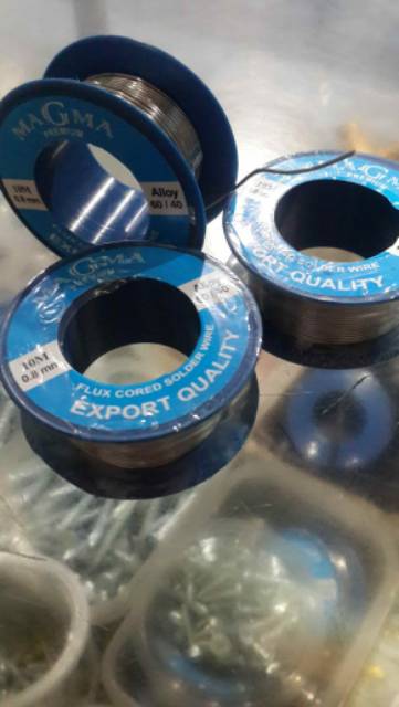 Timah Solder 0.8 mm Per Meter (Eceran)